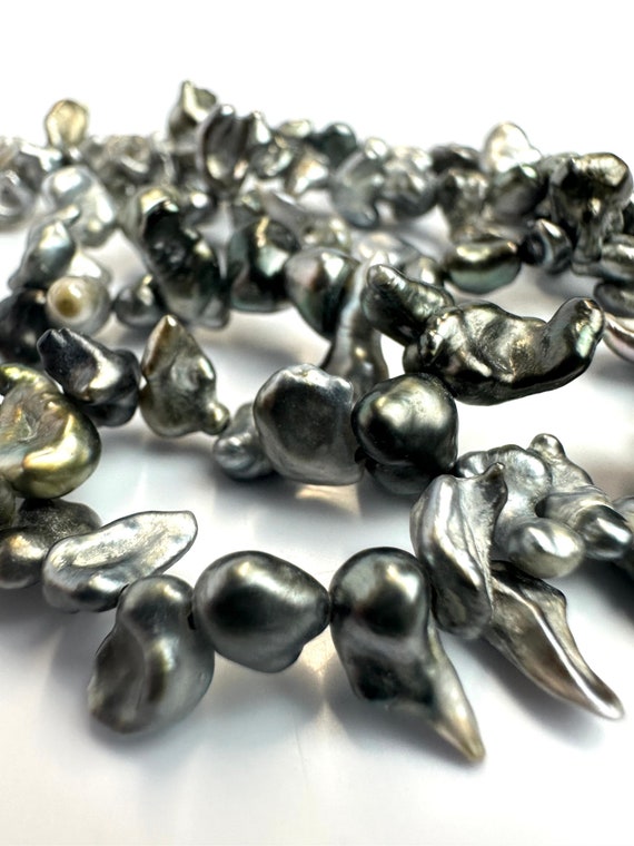 Tahitian keshi Pearl strands, SKU#KESHI812