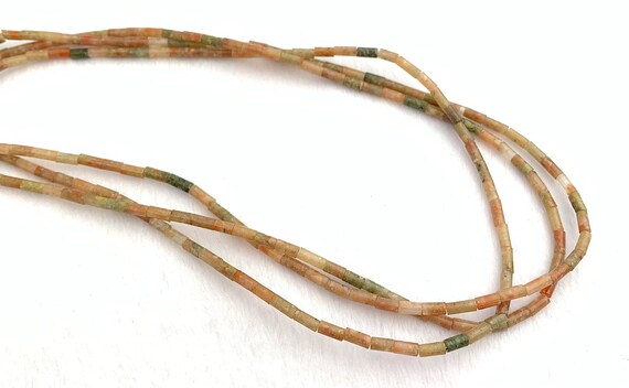 Unakite Bead Strand