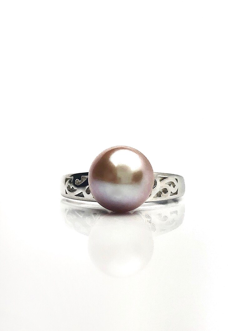Sterling Silver Pearl Ring Setting SR08. Setting Only. No Etsy