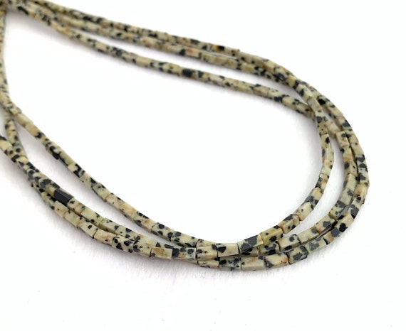 Dalmatian Jasper Bead Strand Sku#M2719