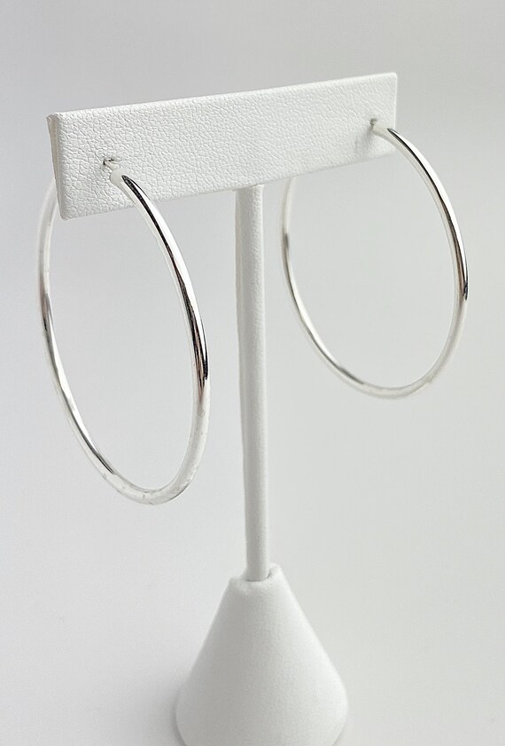 Sterling Silver Hoop Earrings