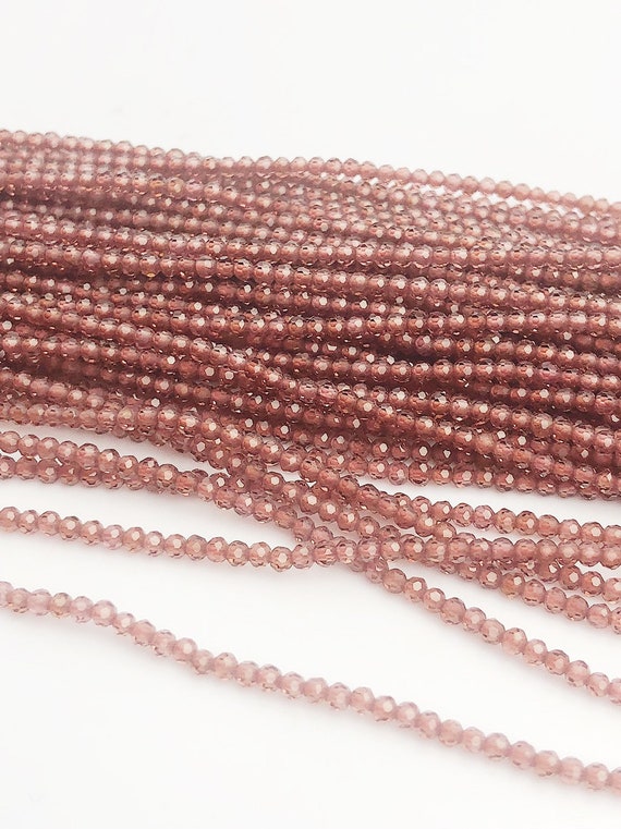 HALF OFF SALE - Garnet Gemstone Beads, Full Strand, Semi Precious Gemstone, 13"