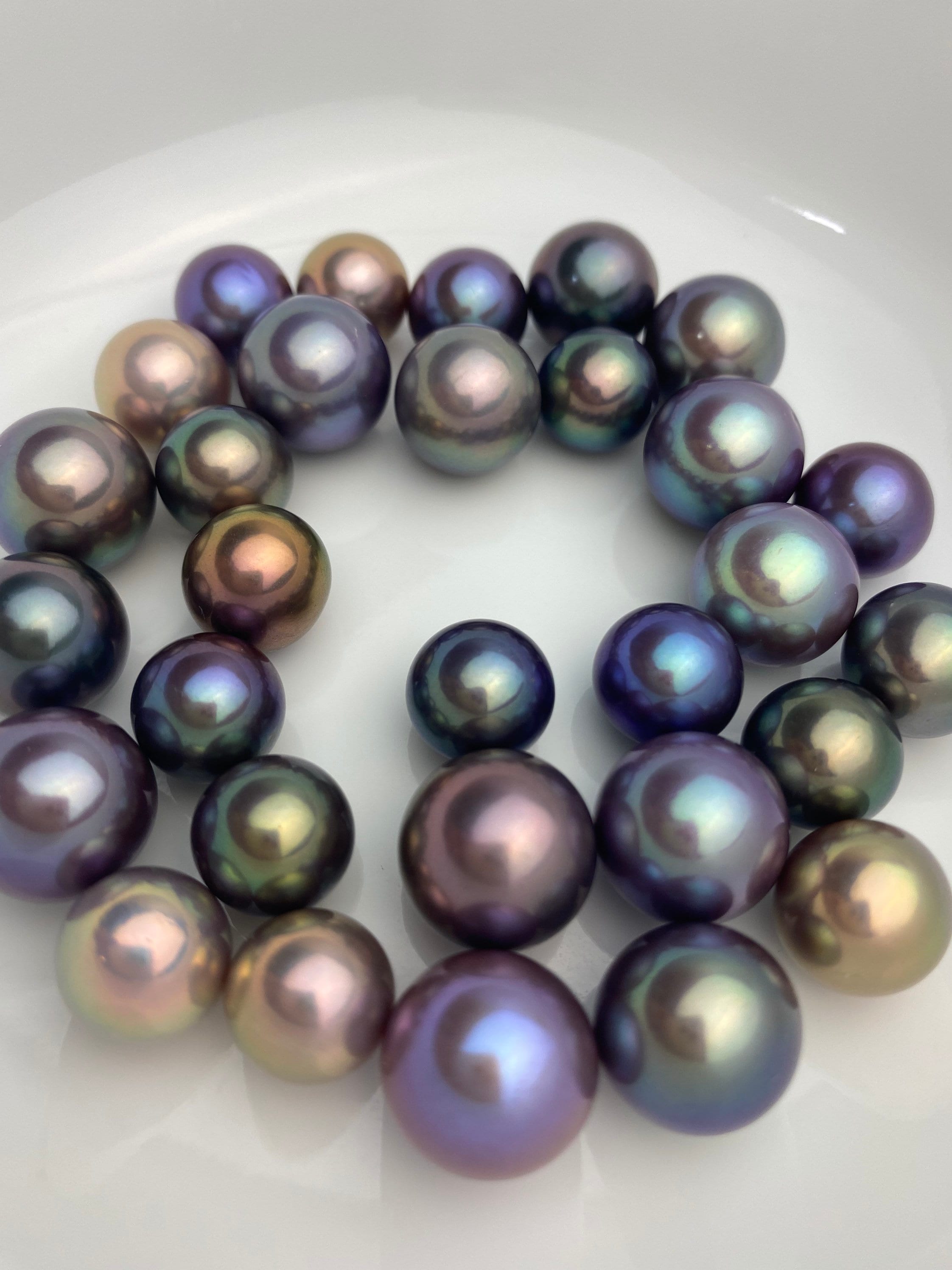 Top GEM Edison pearls 11-13mm round shape