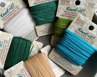 Waxed Brazilian Cord