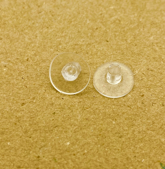 Silicon Backings, 50 pcs per bag, Style 2, for post earrings