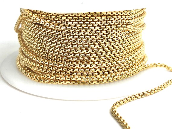 Round Venetian Chain 1.8mm - Etsy