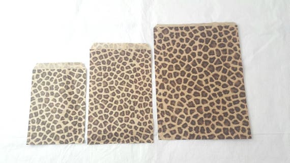 Leopard Paper Bags