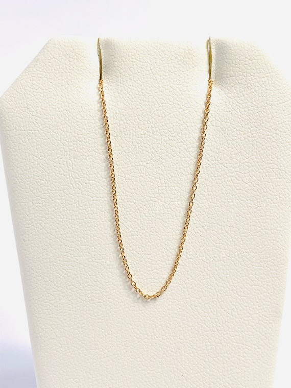 Pink Cable Chain 1.2mm
