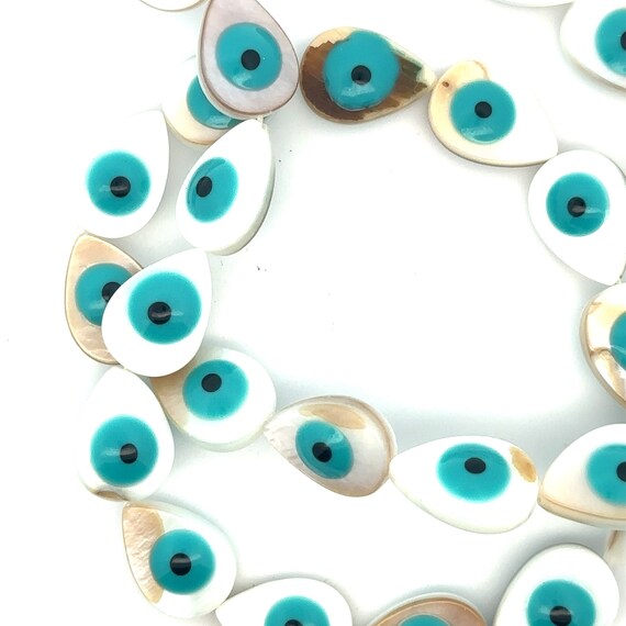 Evil eye Mother Of Pearl,MOP, SKU#M3153