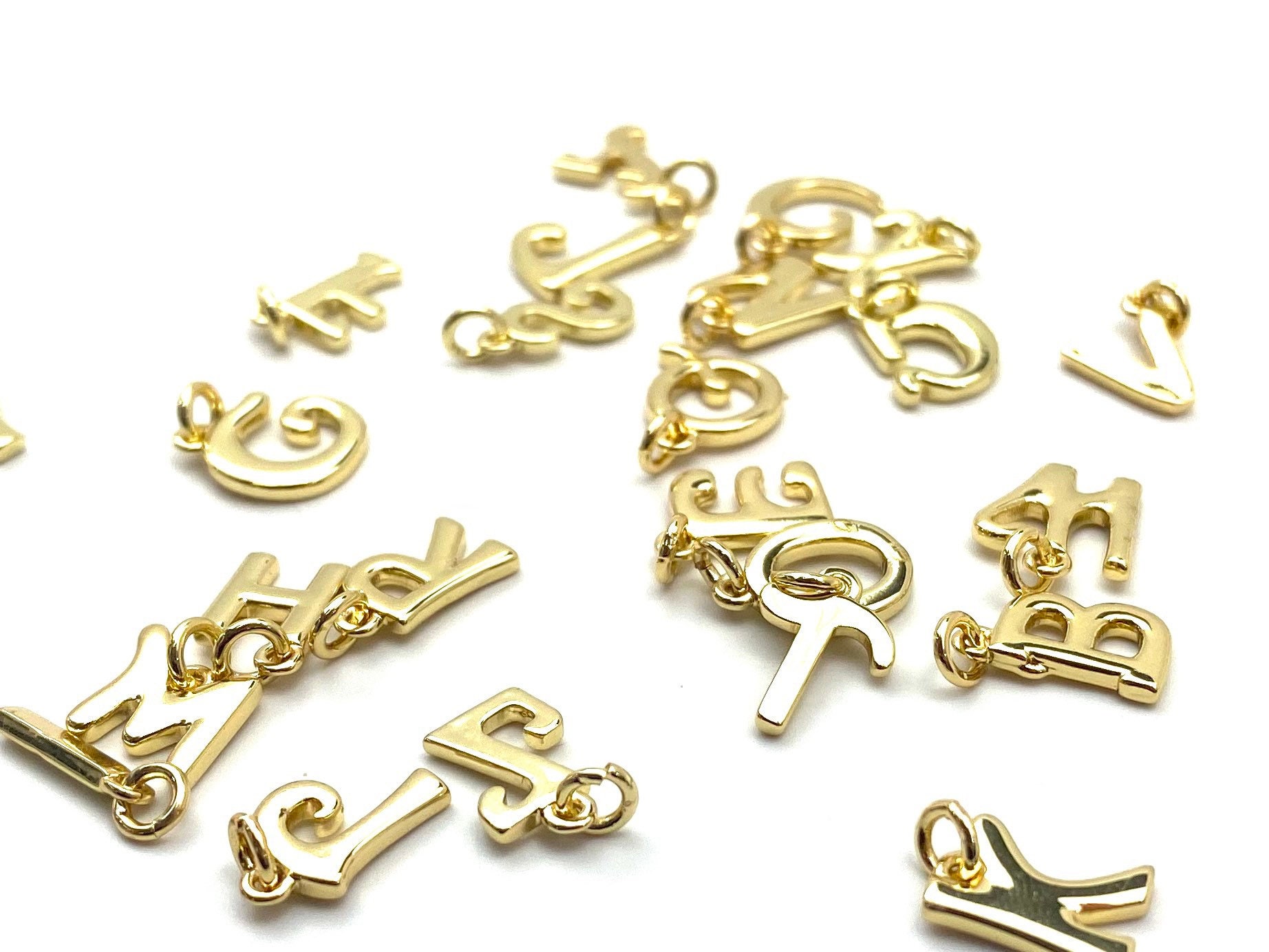 Gold Plated Letter/Initial, SkuM1341