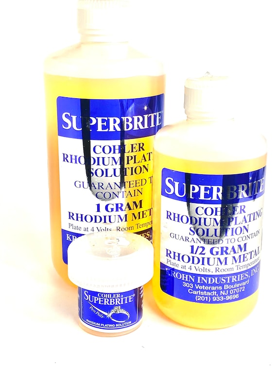 Rhodium plating solution , SKU# RHDIUM4512