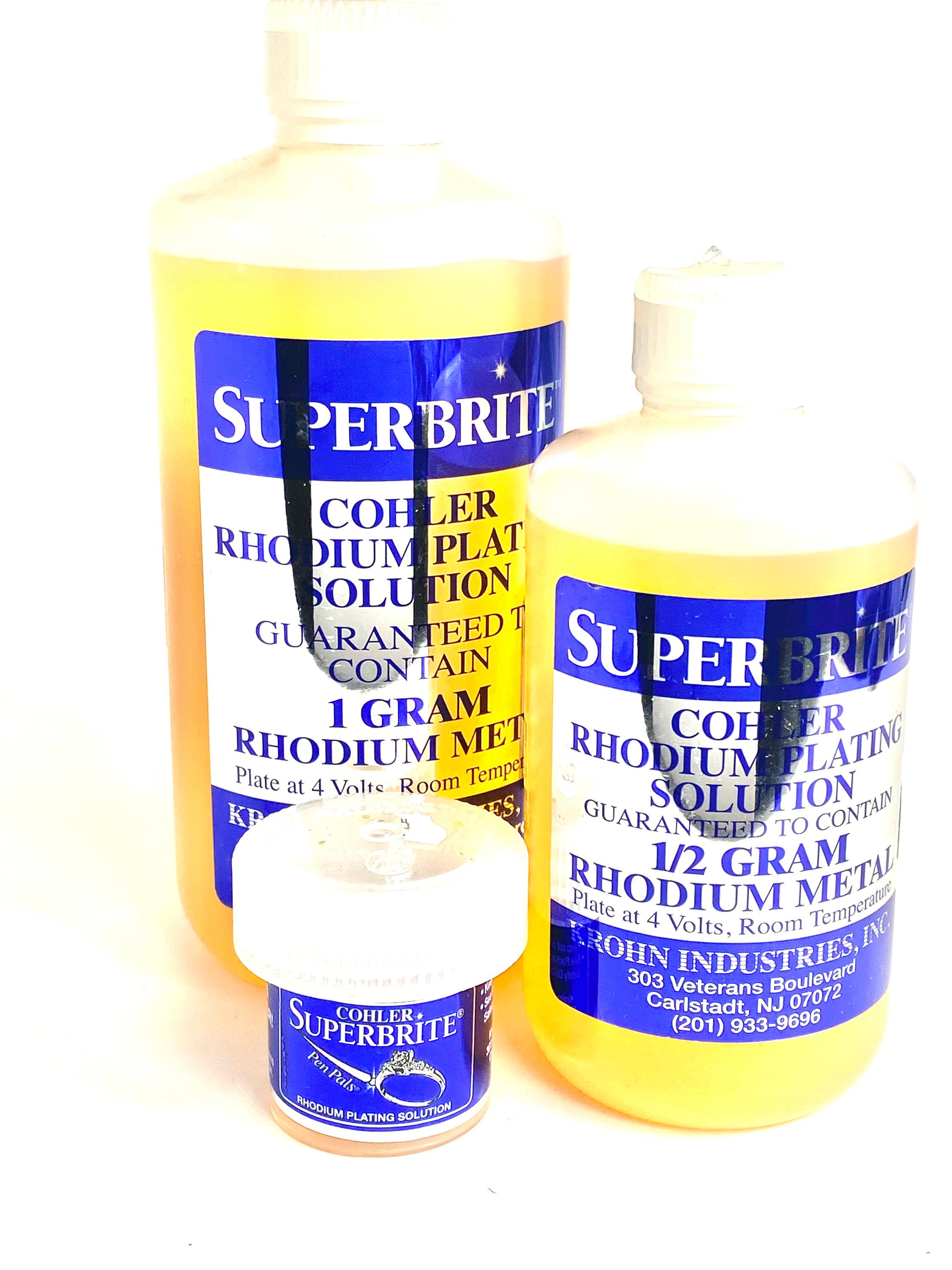 Rhodium Plating Solution Kit