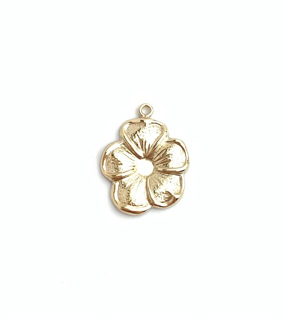 14k Gold Filled Flower Drop Sku#400C48R