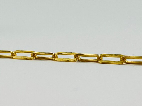 Noriko.I✾14kgf Elongated Cable Chain 14KGF SKU:4012525S10 - Etsy