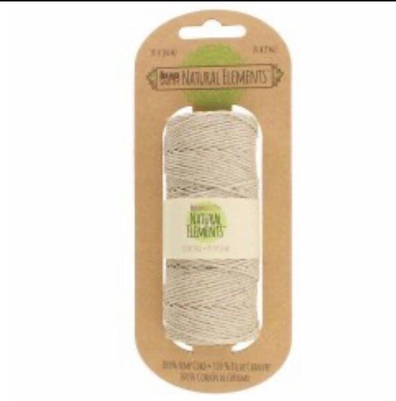 Natural hemp 50gm spool, SKU#HEMP20