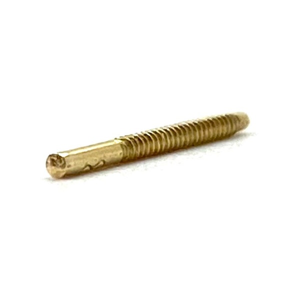 14K solid yellow gold post threaded, SKU# 9.91347