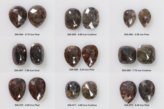 Natural Diamonds, Choose  (DIA-064 to 072)