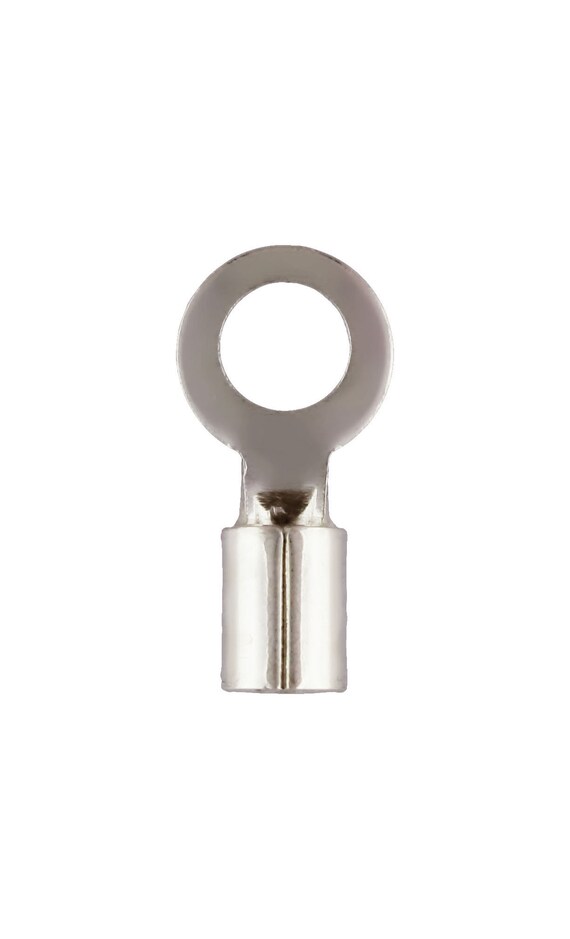 Crimp Endcap w/ Ring (1.7mm ODx1.0mm ID), Sterling Silver. Made in USA. #500087