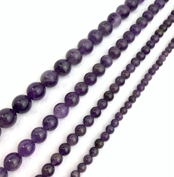 Amethyst Bead Strand