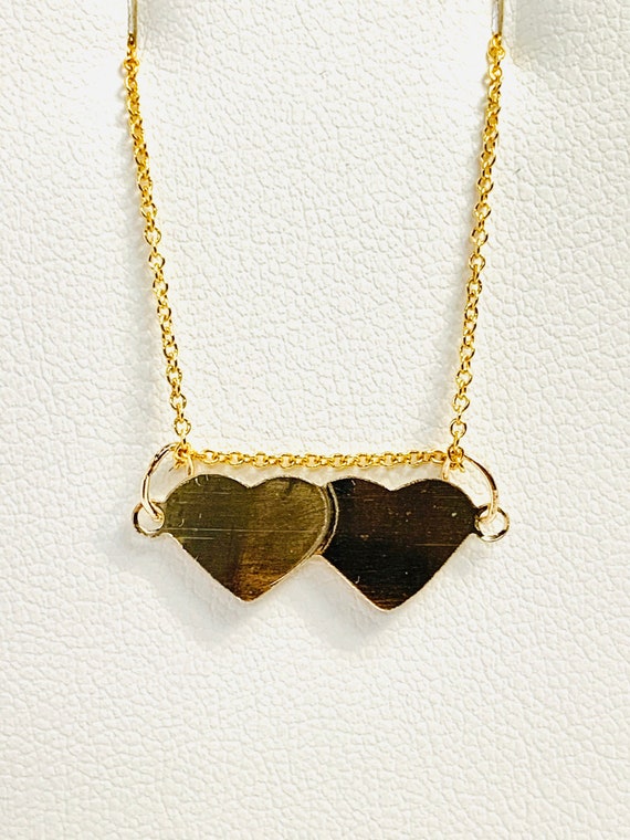 Cute Heart Pendant 14k Gold 574 2 C