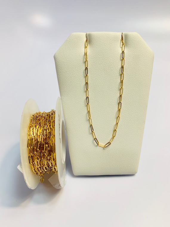 Elongated Cable Chain 1.95mmx 5.5mm
