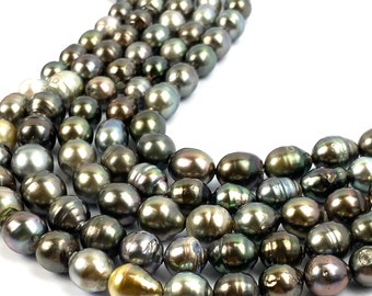 Shimmering, 9mm-12mmTahitian Pearl Strands, Tahiti Pearls, SKU 993