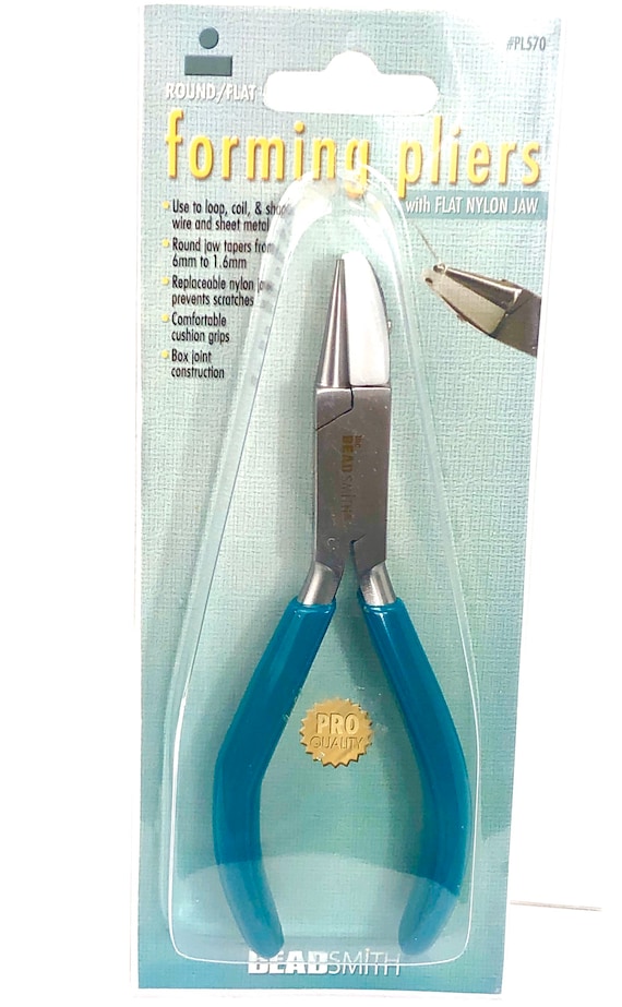 Forming pliers with flat nylon jaw , SKU# PL570