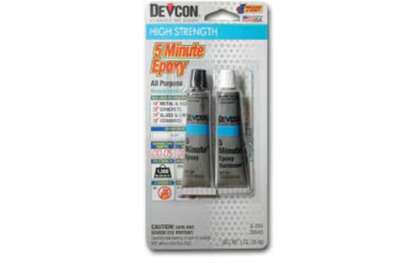 5 minute Epoxy two 1/2 ounce tube pack,SKU#S205