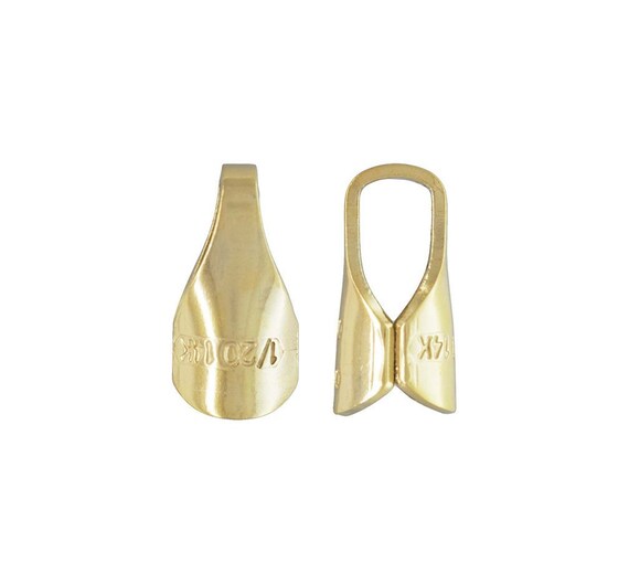 2.0mm ID Round Endcap, 14k gold filled. Made in USA. #4002920