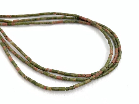 Unakite Bead Strand Sku#M2765
