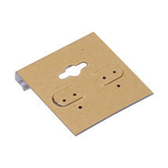 Plain Kraft Hanging Earring Cards