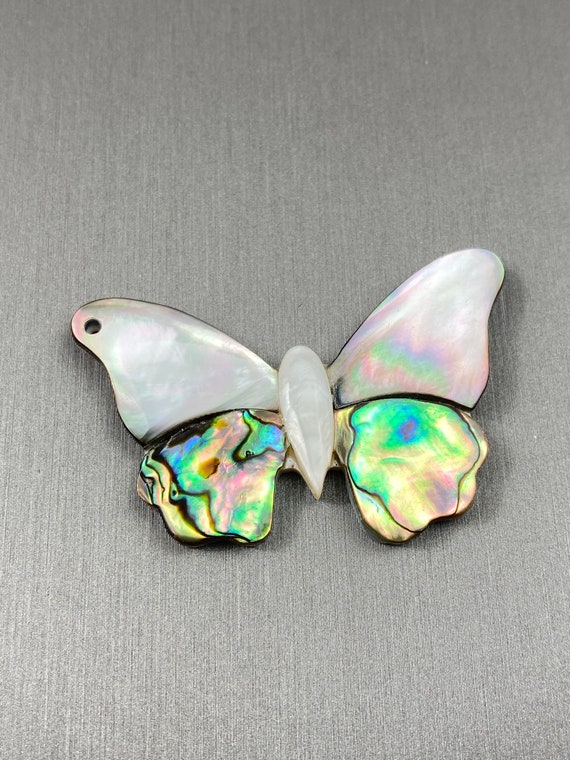 Butterfly abalone mother of pearl charm, SKU# M793