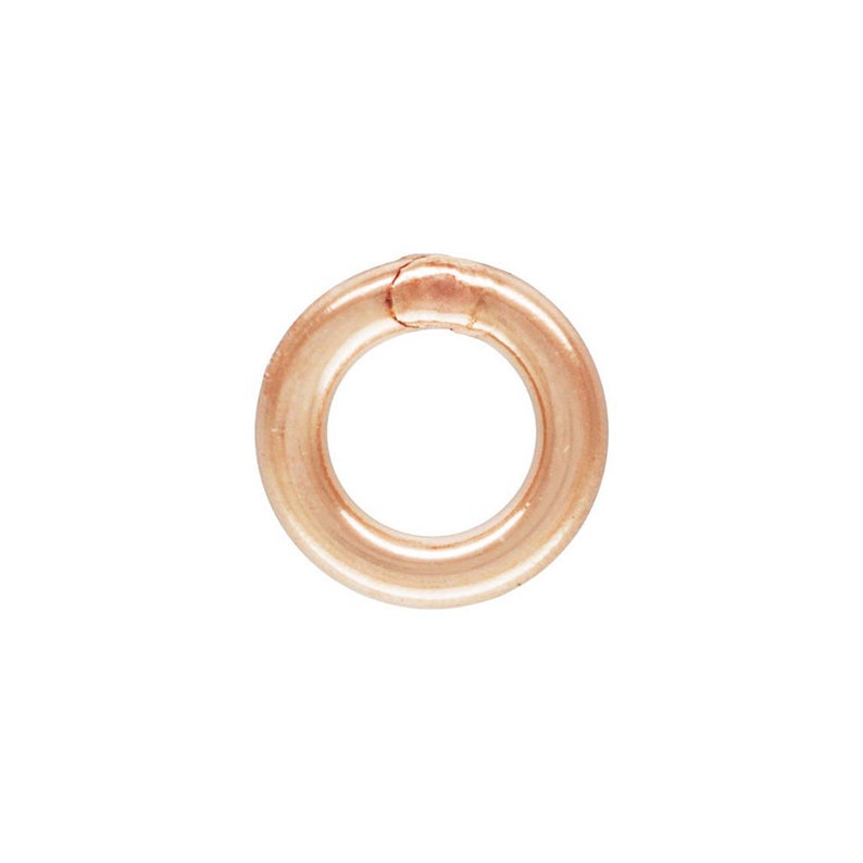 Made in USA #4804425C Jump Ring 22ga .025x.120 0.64x3.0mm 14k gold filled CL RGP