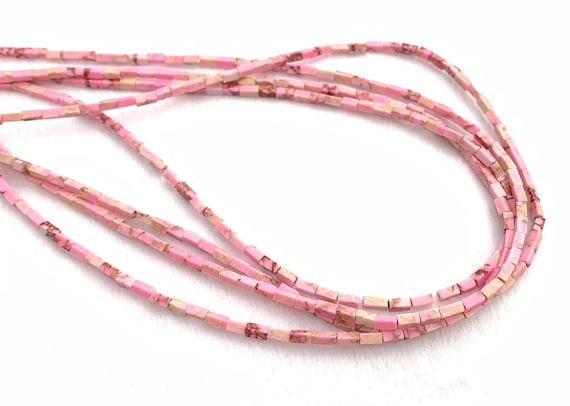 Pink Turquoise Bead Strand