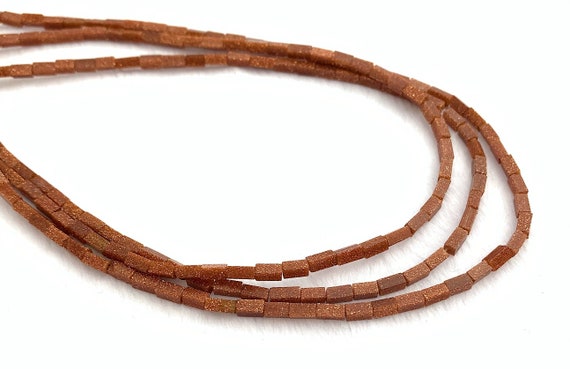 Gold Sandstone Bead Strand Sku#M2733