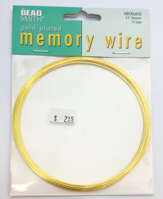 3.6” Gold Plated/Silver Plated Memory Wire