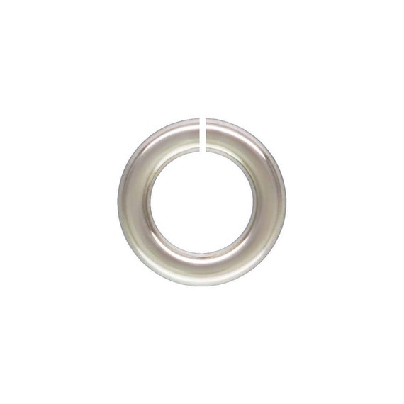 Jump Ring C&L 22ga (0.64x3.0mm), Sterling Silver. Made in USA. #5004425