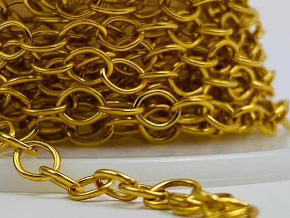 Glamorous (4.7mm)14K Gold Filled 2907 Cable Chain Sku# 4012574S10