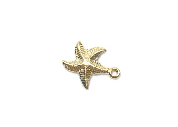 14KGF star fish charm , 14K gold fill , Sku# 788-C