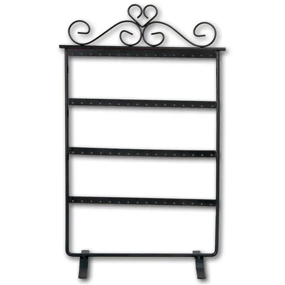 Black Metal Display w/ Tray