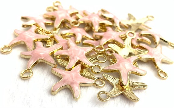 Gold Plated Starfish Charm Sku#M3097