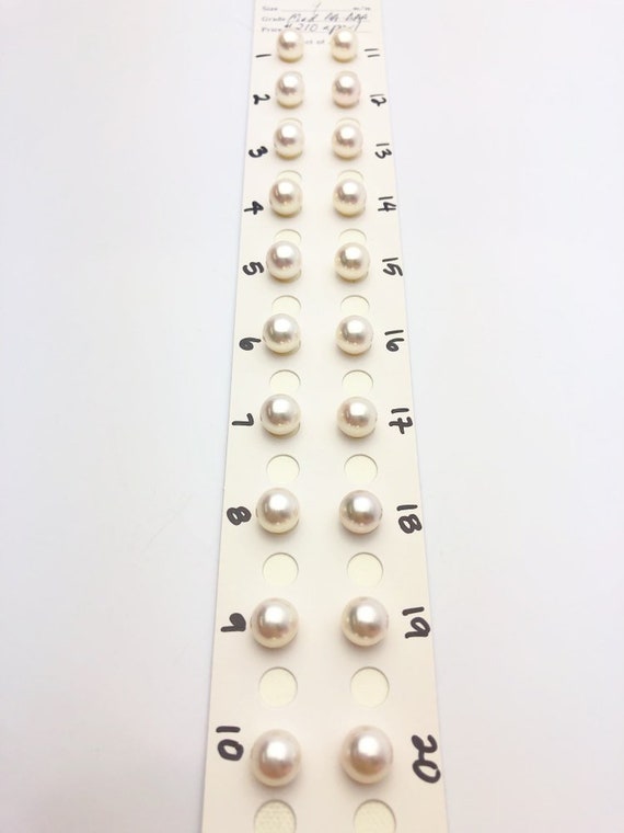 Akoya 9mm Matched Pearls - AAA (899)