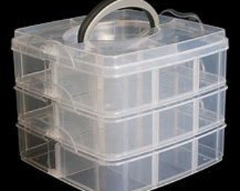 Frosted Plastic Organizer