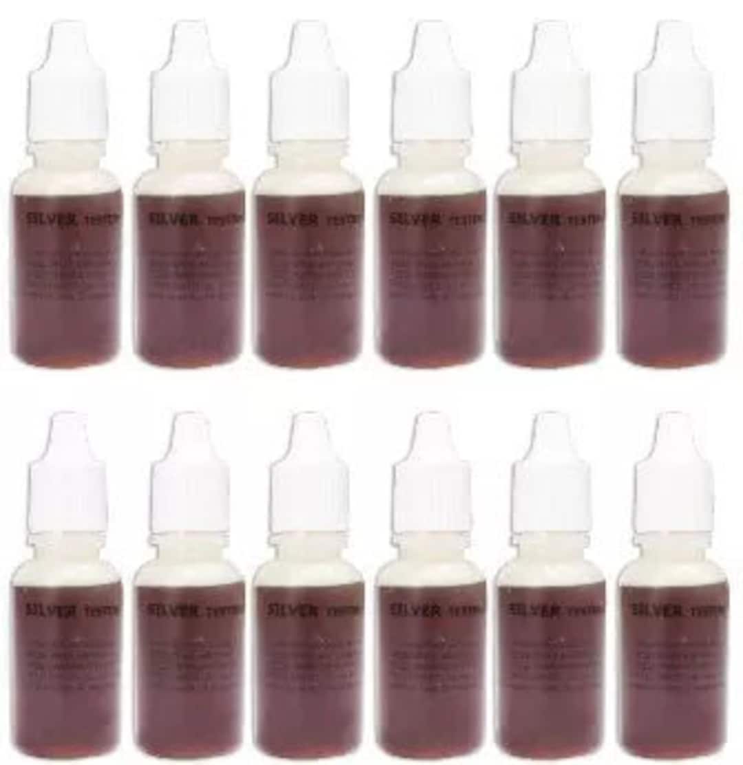 Silver Testing Solution Etsy