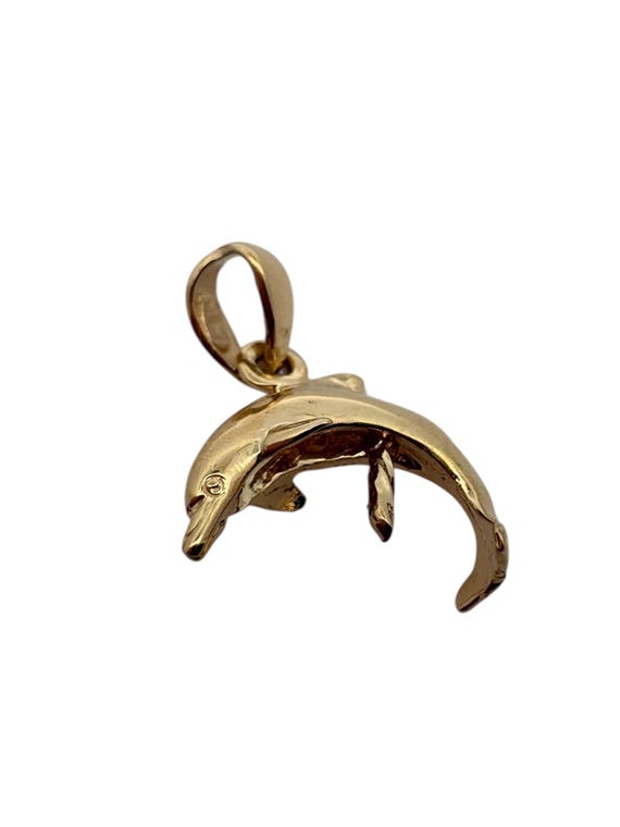 14K solid yellow gold  bail, SKU# TP-049