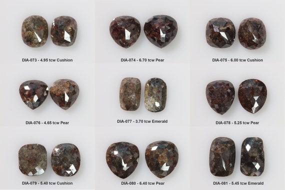 Natural Diamonds, Choose  (DIA-073 to 081)