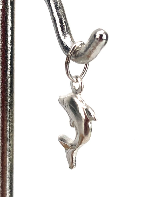 Dolphin Charm w/ Ring Sku#1461-C