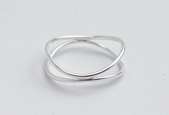 Sterling Silver Wave Ring