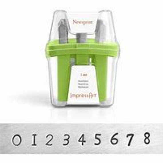 Impress Art 3mm Numbers