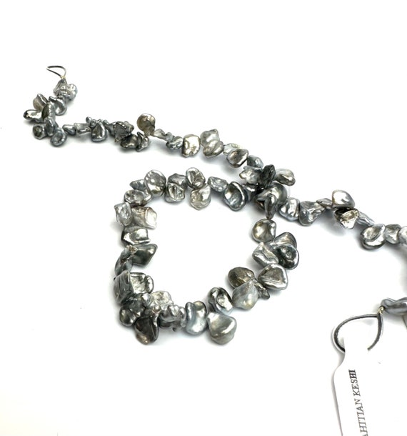 Tahitian keshi pearl strands, SKU#KESHI829